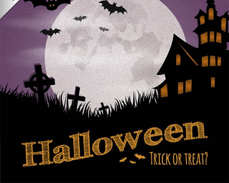 halloween-dark-house-poster-templates