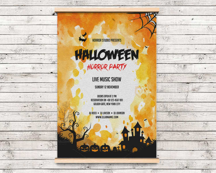 halloween-horror-party-template