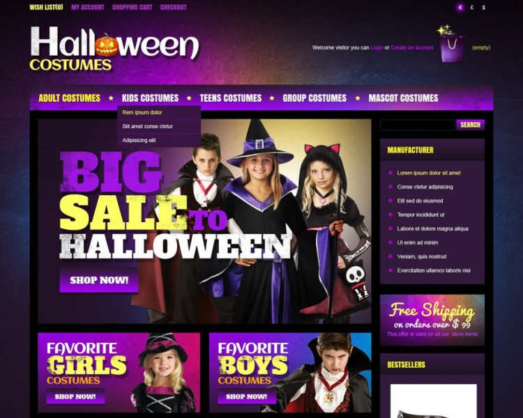 multi-colour-halloween-costumes-template