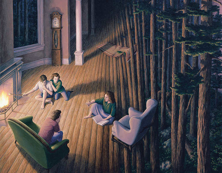 optical-magic-bamboo-sticks-painting