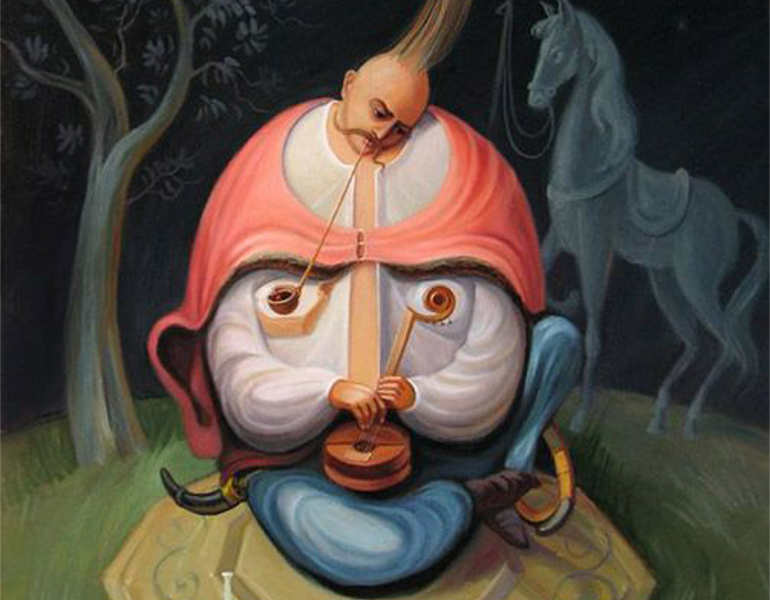 optical-man-working-illusion-painting