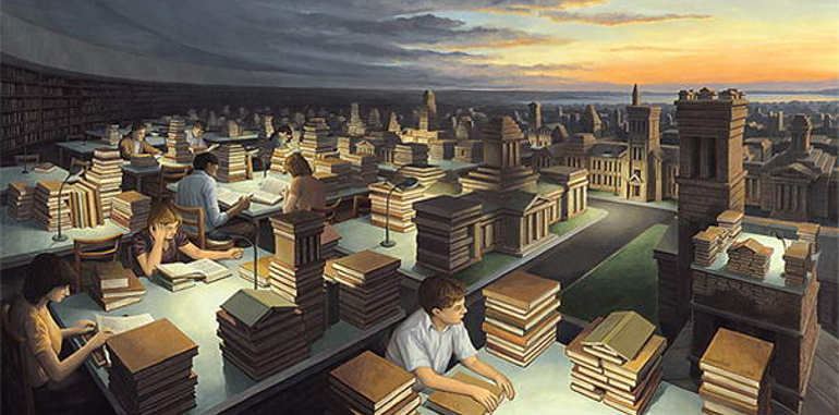 optimal-library-illusion-painting