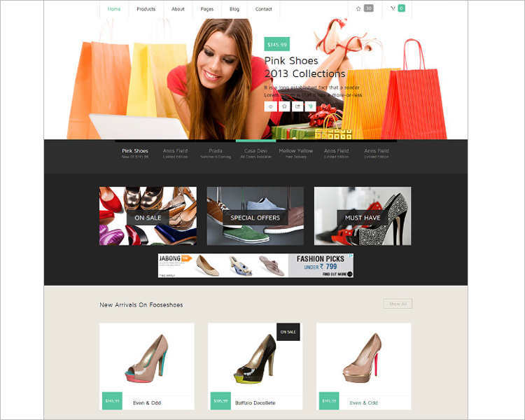 responsive-simple-e-commerce-template