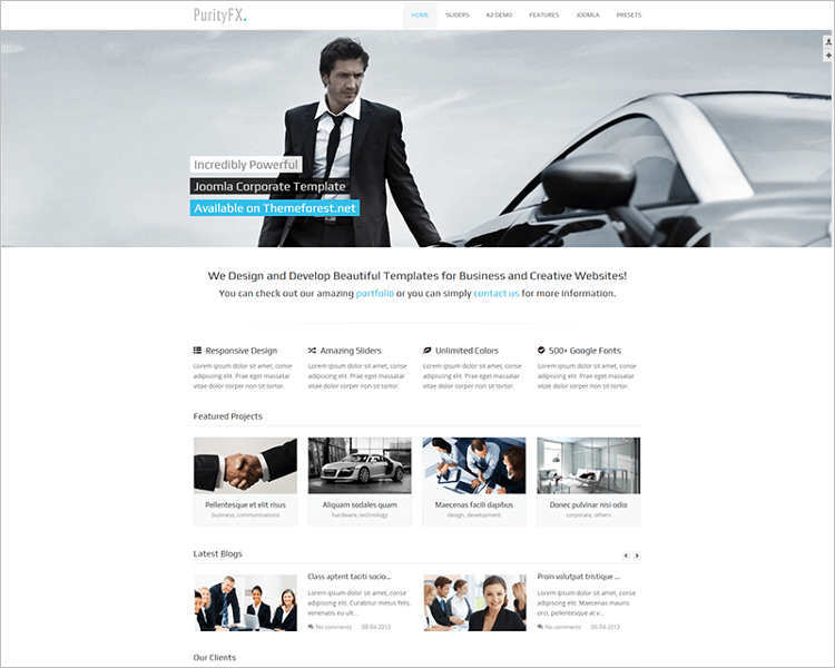 sortable-portfolio-corporate-joomla-template