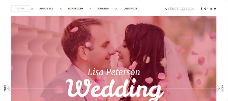 wedding-photo-website-theme-templates
