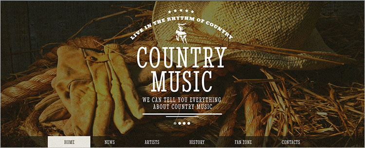 music-band-website-themetemplates