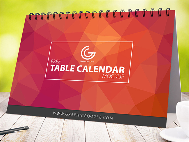 2017 Spiral Calendar Mockups
