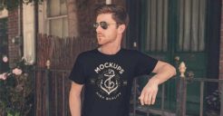 43+ Free T-Shirt Mockup PSD Templates
