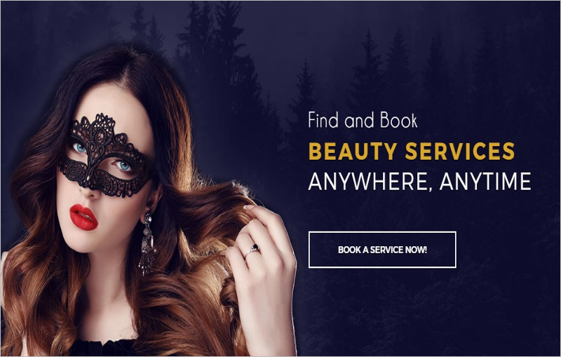 Beauty Salon Bootstrap Theme
