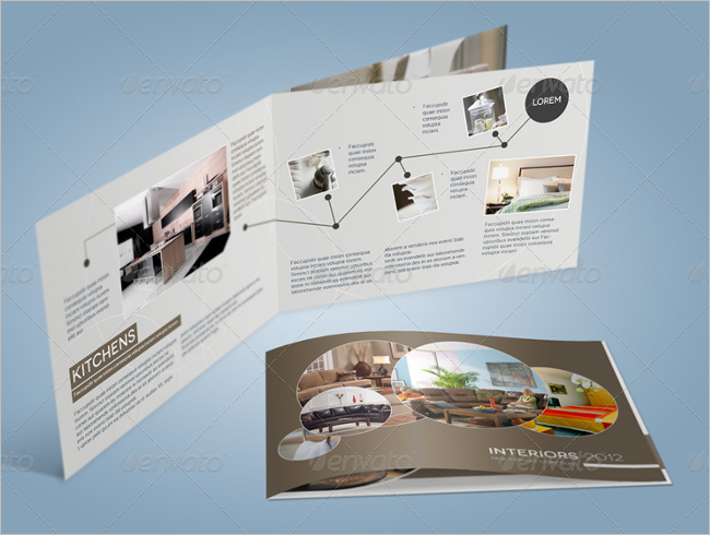 Best A5 Brochure Mockup Design