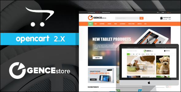 Best Online Multi Store Responsive Opencart Theme
