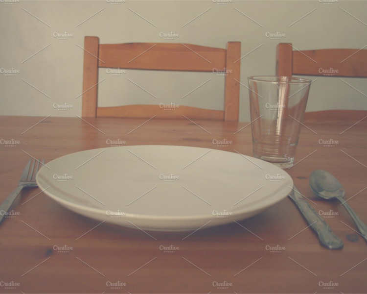 Cafe place Setting Templates
