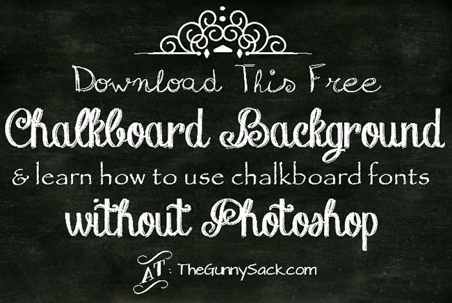Chalkboard Illustrator background Design