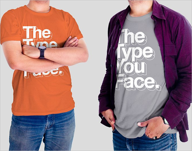 CleanÂ T-Shirt Mockup Design