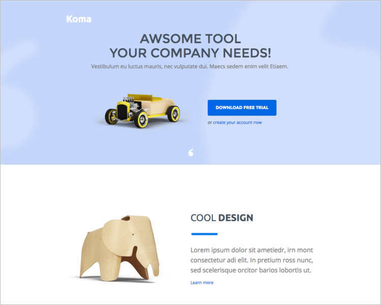 company-marketing-landing-page-templates