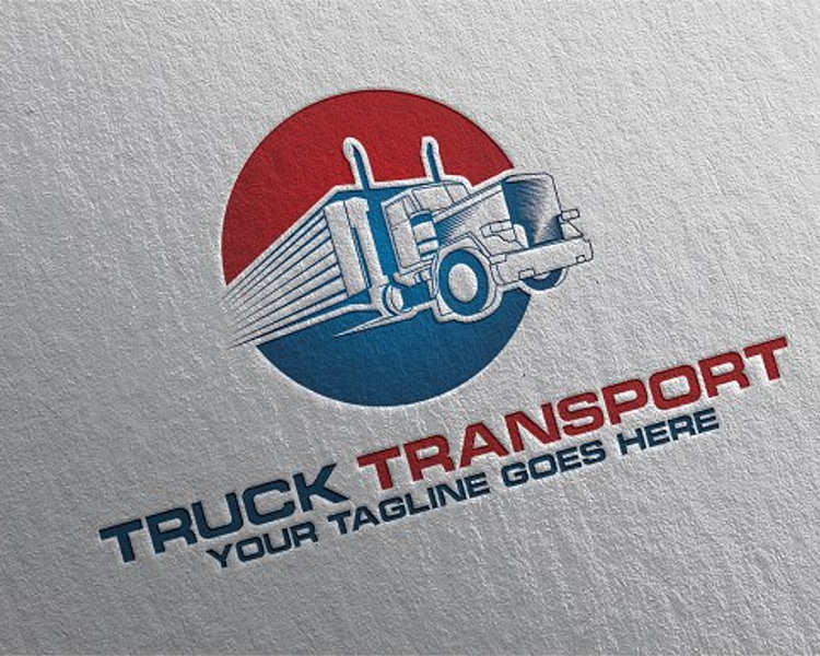 company-truck-stationery-logo-design