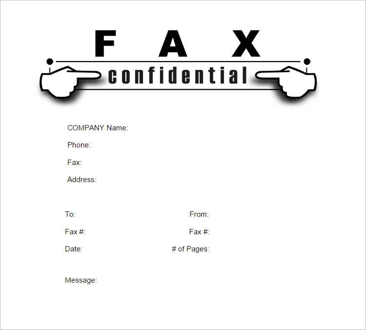 free online fax cover sheets printable