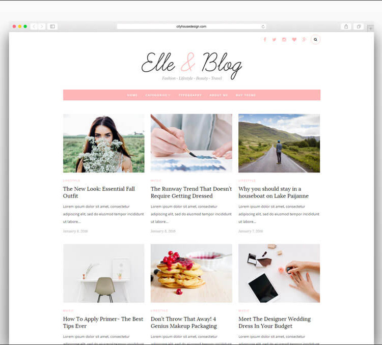 Content Sharing WordPress Templates