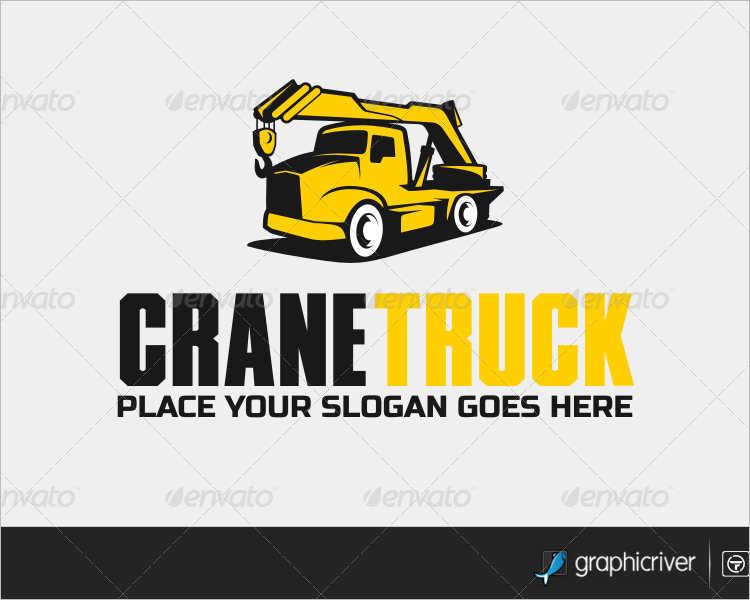 crane-truck-logo-design