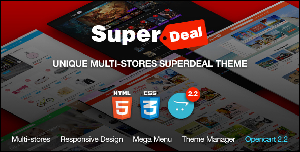 Daily Deals Premium Responsive Opencart Theme