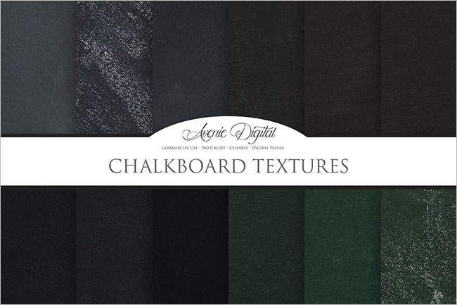 Digital chalkboard Background design