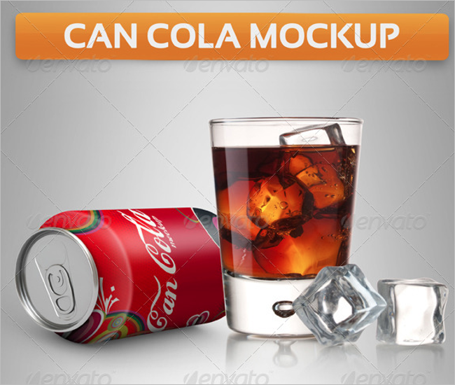Drink Can Mockup Design