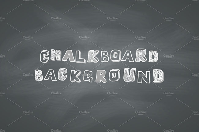Dust chalkboard background design