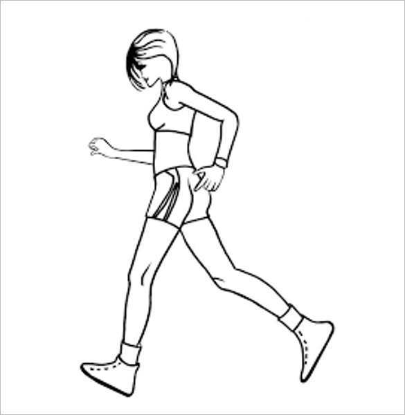 Fashion Template Body Outline