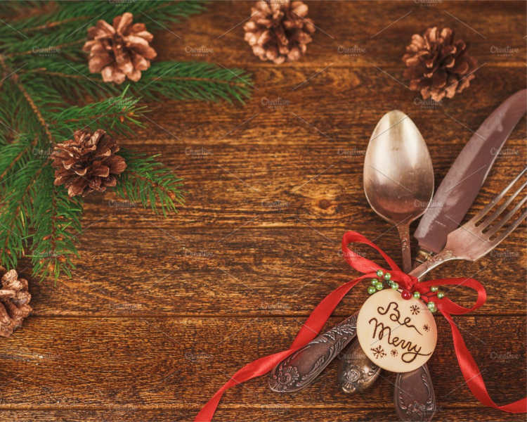 Holiday Place Setting Templates