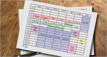 Hourly Schedule Templates