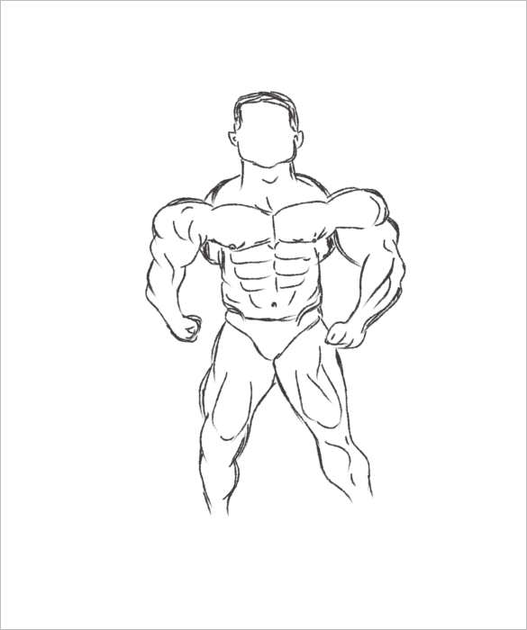 Illustration Body Outline Templates