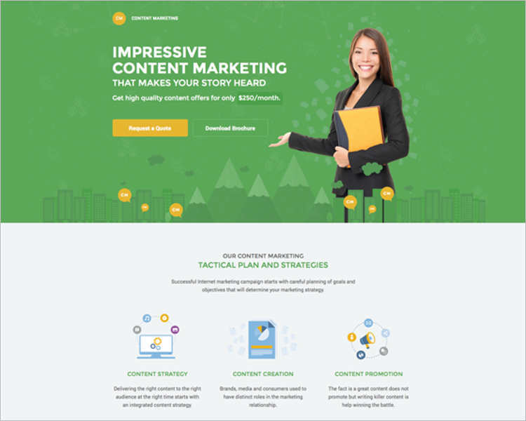 impressive-marketing-landing-page-templates