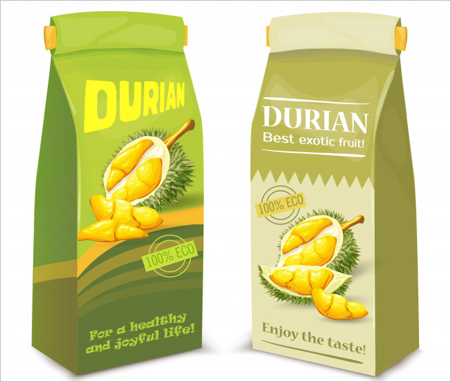 Juice Packaging Mockup Free Vector