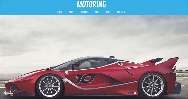 Motorcycle Idea WordPress Theme