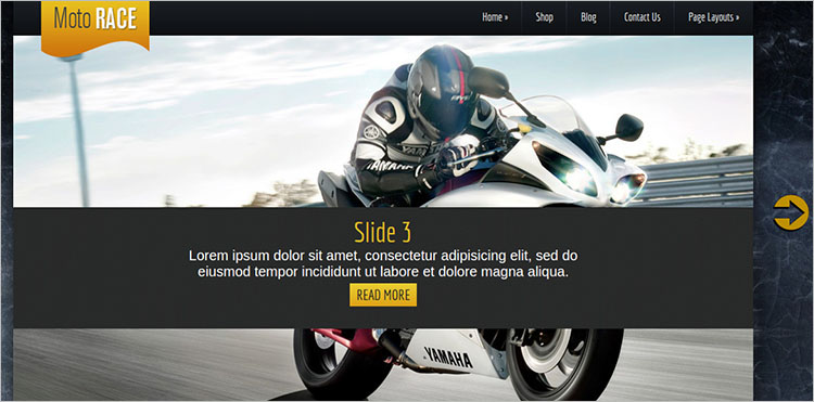 Motorcycle Kentauros WordPress Theme