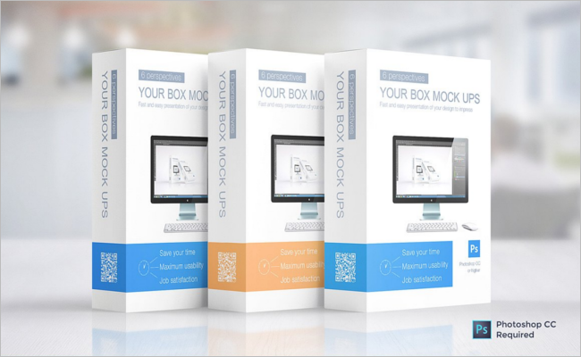 Multipurpose Packaging Mockup Design