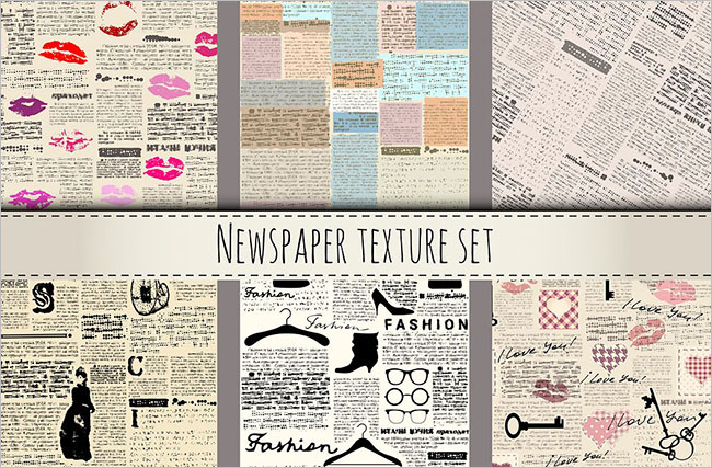 Newapaper Gray texture design