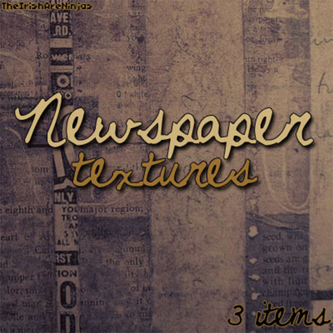 Newspaper Texture Design Free download