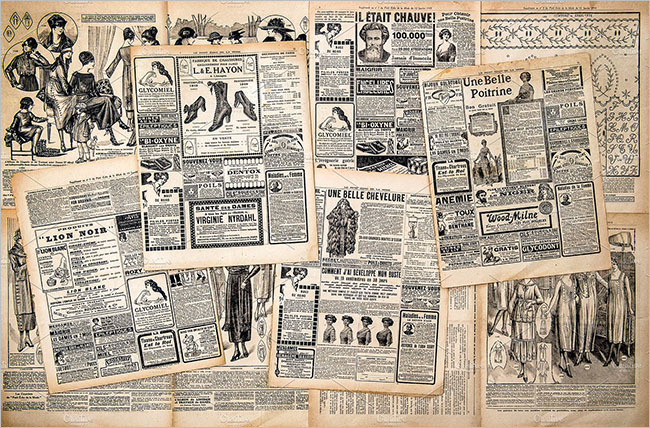Newspaper deviantart Texture Design