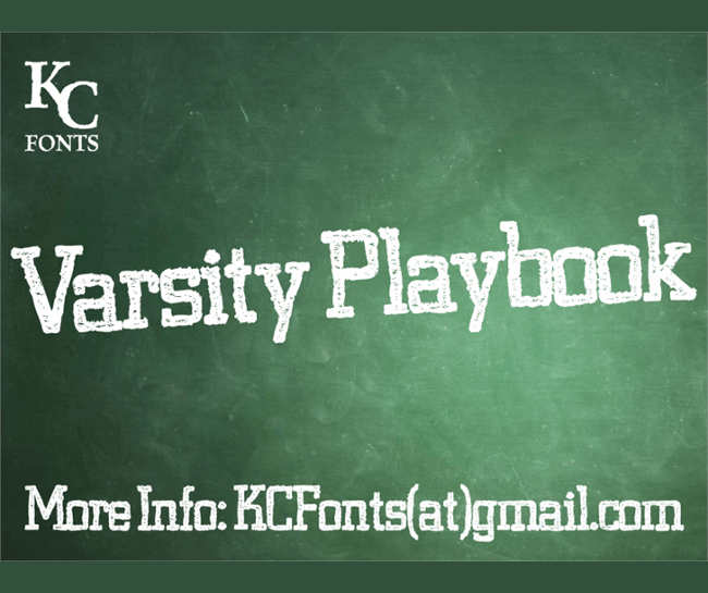 Varsity Dafont Font Design