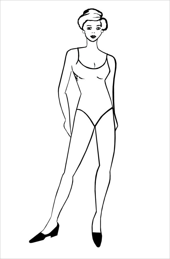 28+ Body Outline Templates Free PDF, PNG Formats