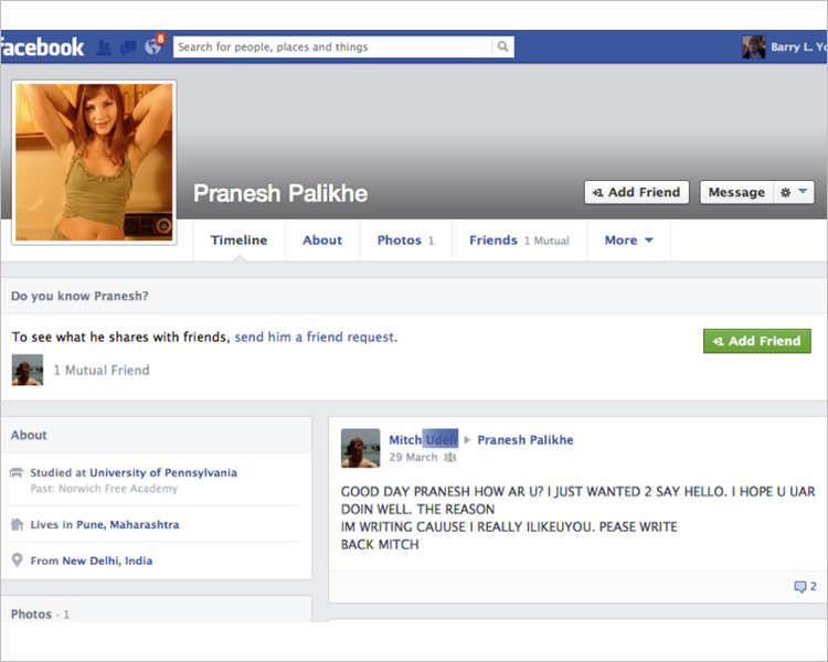 Women Profile Facebook Templates