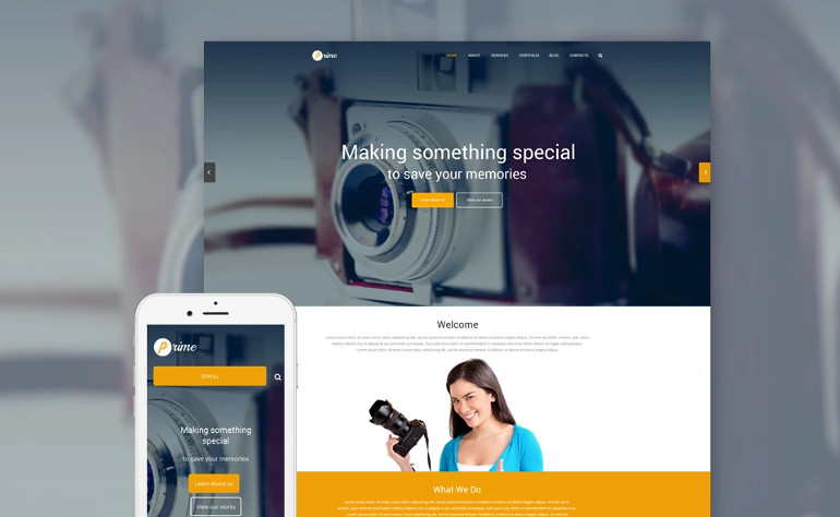 WordPress Photography Design & Portfolio Themes