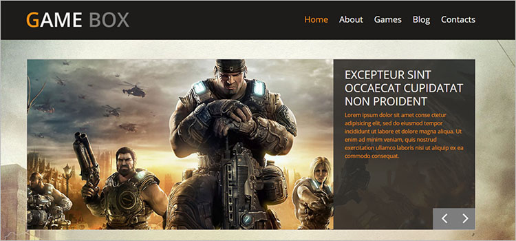 game analysis Theme Templates