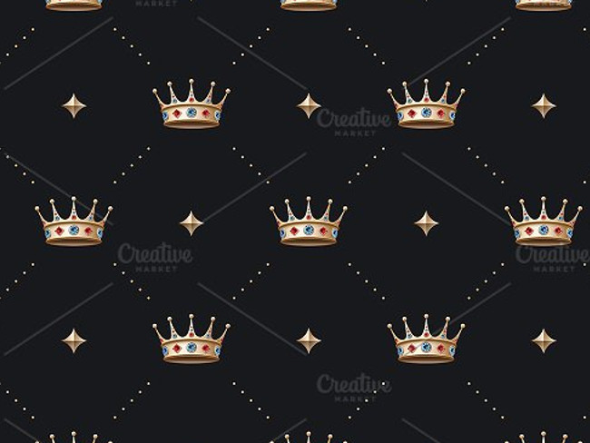 gold crown pattern 12