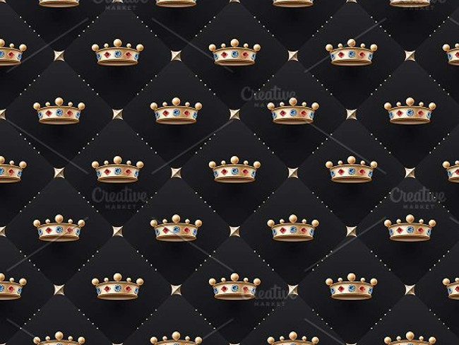 gold crown pattern 13