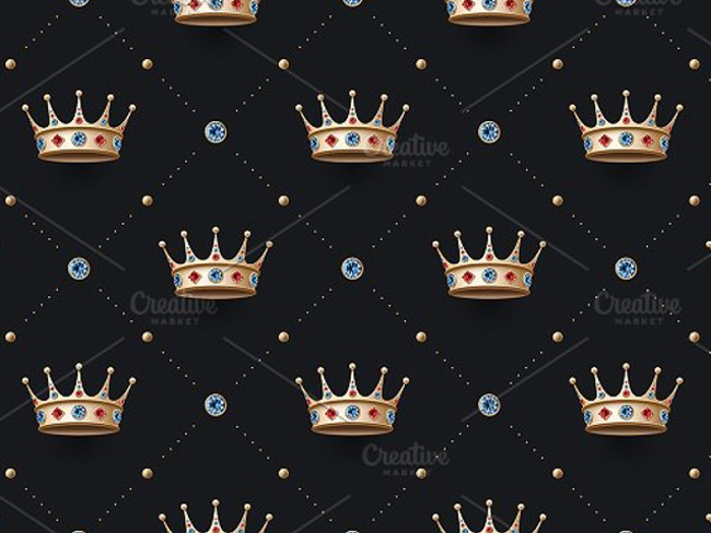 gold crown pattern 15