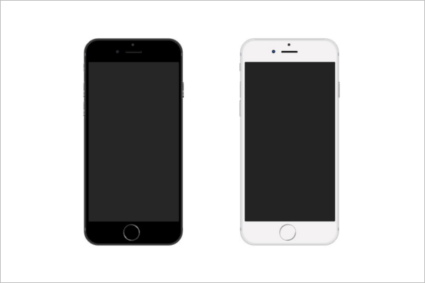 iPhone 6 Mockup Photoshop Design