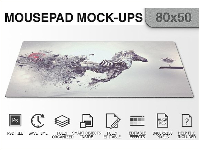 mouse pad mockeup psd 11