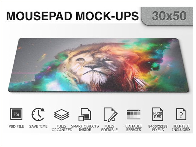 mouse pad mockeup psd 3